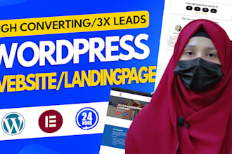 create a single page website to 3x business leads