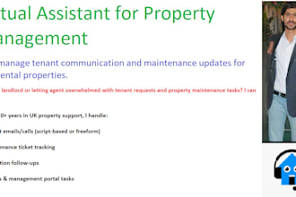 manage your real estate or letting company in UK
