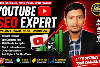 do youtube SEO for video ranking and organic views