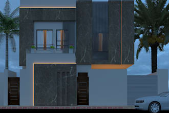 3d rendring atoucade revit
