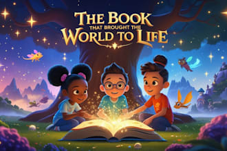 write christmas and holiday themed childrens story book with uplifting messages