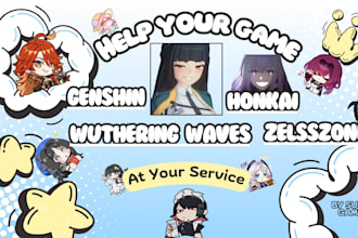 help your zenless zone , genshin , wuwave and honkai account