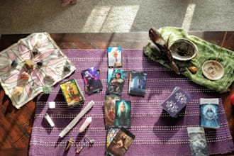 offer clarity through a insightful tarot and oracle reading just for you