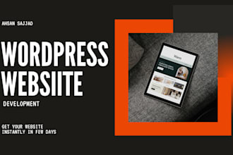 develop mobile friendly wordpress website custom design
