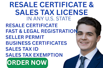get resale certificates and seller permits in all US states