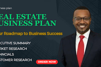 real estate business plan, market research, real estate business plan writer