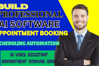 develop ai appointment, ai automation systems, ai software, ai website, agent ia