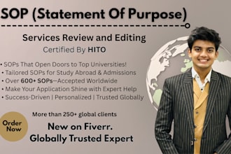 perfectly edit letters of motivation, personal statements, and cover letters