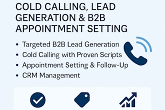top real estate cold caller, sdr telemarketing and lead generation VA