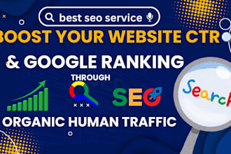 improve google ranking with serp ctr organic traffic increase seo ranking