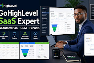 setup gohighlevel saas, white label CRM, ai automation, ghl snapshots, funnels