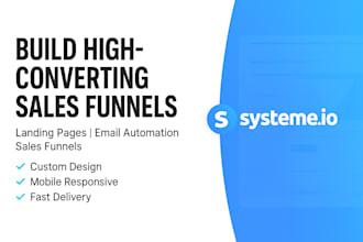 build systeme io sales funnel, systeme io landing page, sale funnel