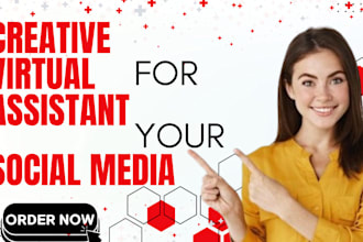be your creative virtual assistant for social media management and brand growth