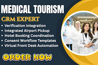 setup medical tourism docmate carecru  wellnessliving nexhealth healcon crm