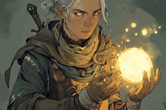 illustrate your ttrpg oc, vtm, fantasy, dnd character art