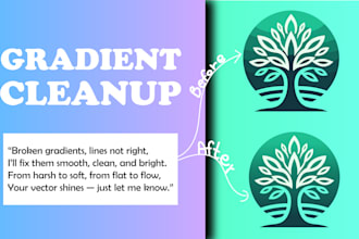 fix gradient issues in your auto traced vector files
