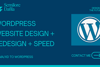build revamp clean wordpress website wordpress store clone figma to wordpress