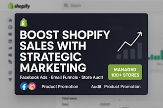 boost shopify sales with shopify marketing shopify promotion dropshipping store