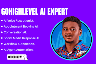 setup gohighlevel voice agent ai chatbot conversation ai appointment booking ai