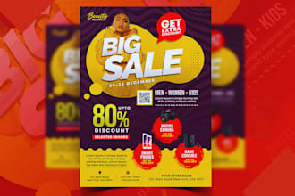 design modern brochure and flyer to increase your sales