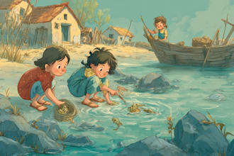 illustrate children story book illustration and comic book