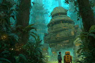 illustrate stunning concept art