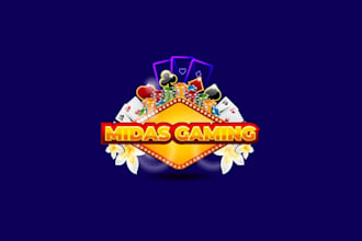 design memorable aesthetics midas gaming logo