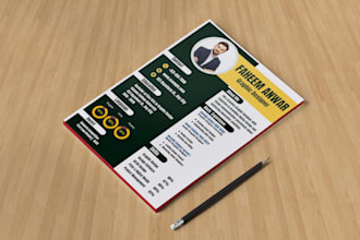 design a professional, modern, and friendly CV, resume