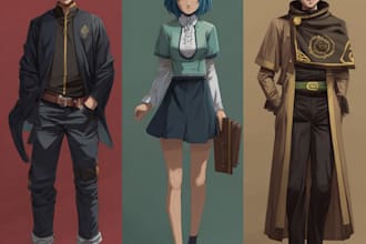 do illustrate your anime and roleplaying character