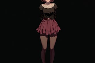 draw roleplaying character in anime art style