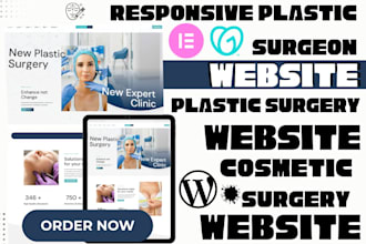 design hot plastic surgeon, plastic surgery cosmetic surgery website wordpress