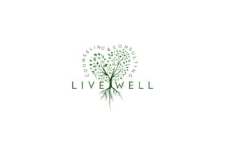 design live well counseling consulting logo