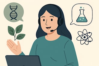 your tutor for chemistry, biology and physics