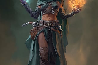 design your d and d character and oc