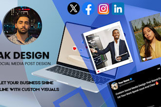 create custom social media posts for you