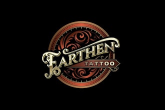 design awesome earthen tattoo logo