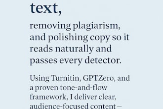 humanize your ai generated content and check it for plagiarism