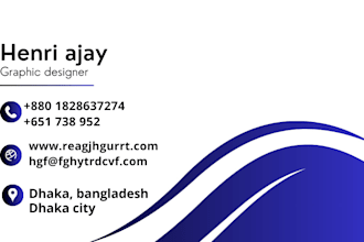 design a professional business card