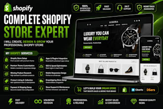 design your shopify store