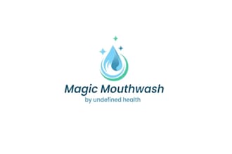 design unique magic mouthwash logo