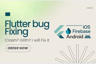 fix flutter bug or error in your mobile app in 1 hour