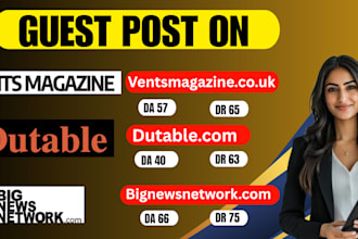 publish guest post on dutable, bignewsnetwork, ventsmagazine