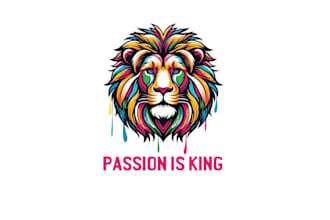 design wonderful passion king logo