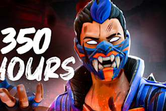 professionally create custom designed 3d valorant thumbnail