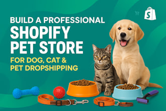 make dog cat shopify store pet suppliers pet toys shopify pet dropshipping store