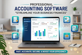 create a professional accounting software for your business
