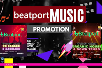 organic beatport promotion, beatstar promotion  music viral