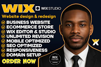 do wix website redesign, wix website design, redesign wix website, wix website