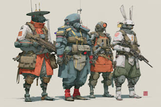 create military tactical character