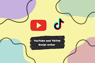 write viral tiktok and youtube shorts content ideas and script